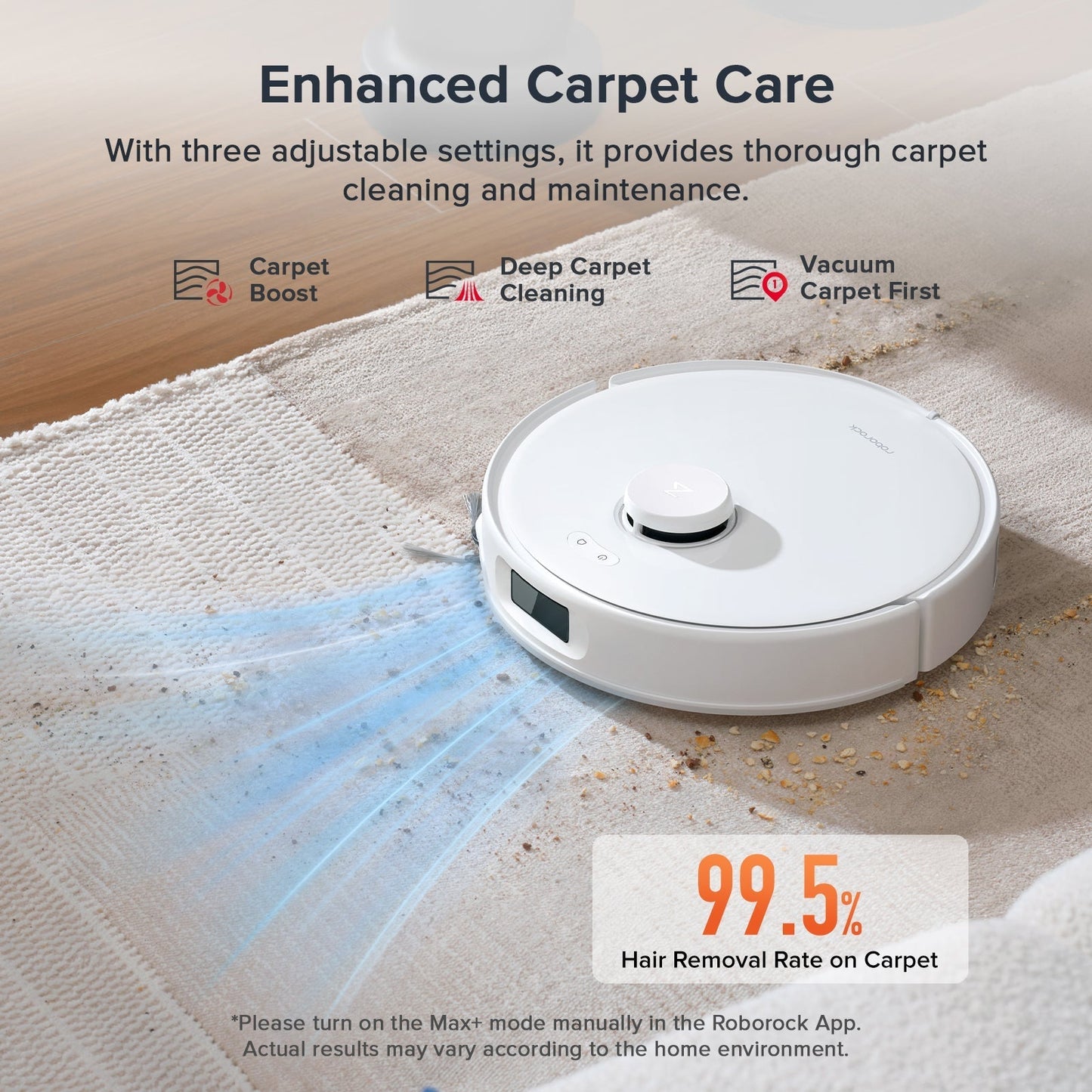 "Refurbished – Like New Condition" Roborock Qrevo Curv S5X Robot Vacuum