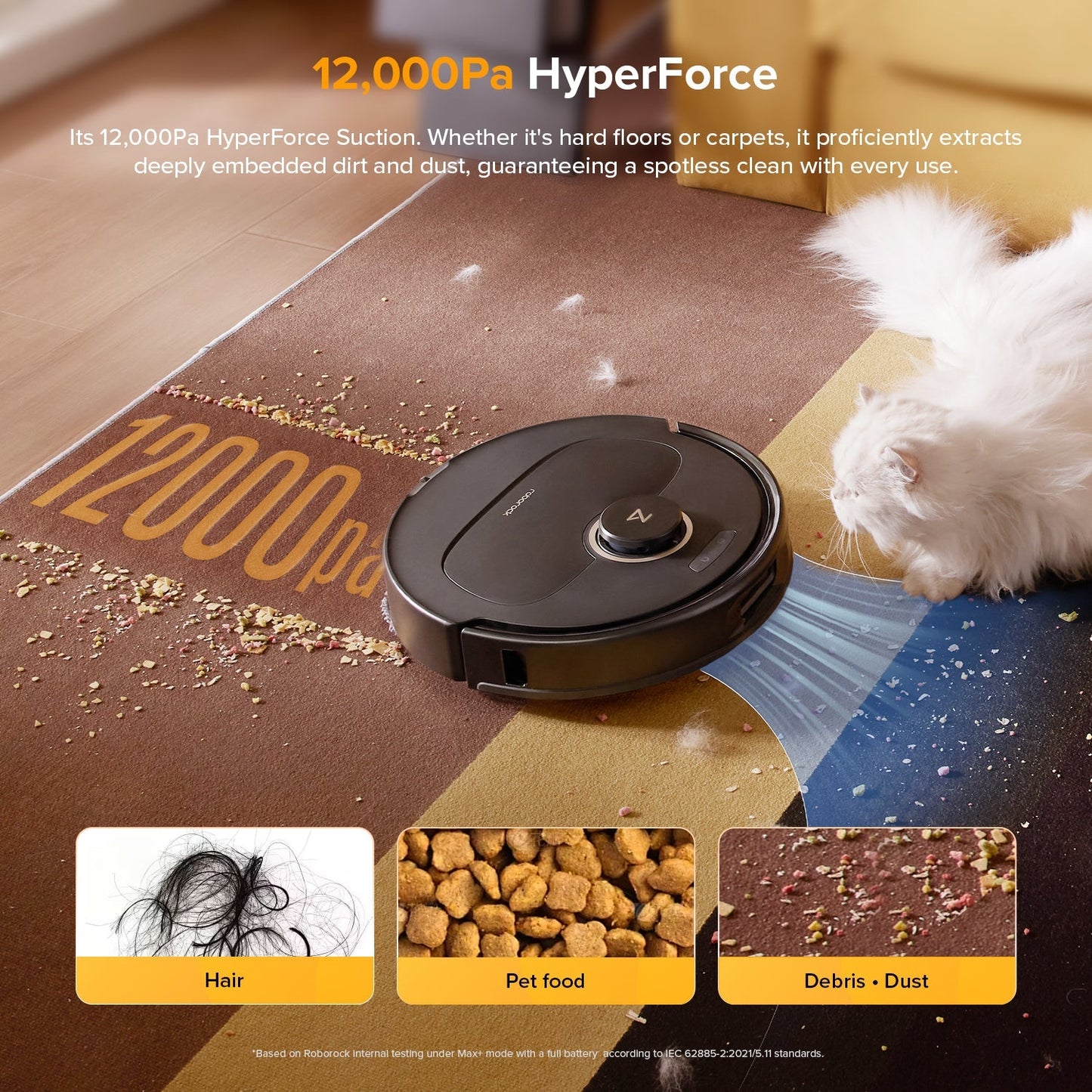 Roborock Qrevo S5V Robot Vacuum with Multifunctional Dock